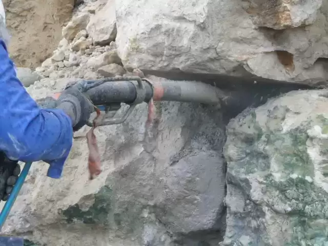 beton projete colore pointe hoc