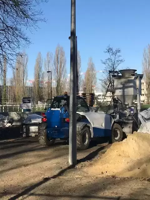 gare palaiseau beton en big bags