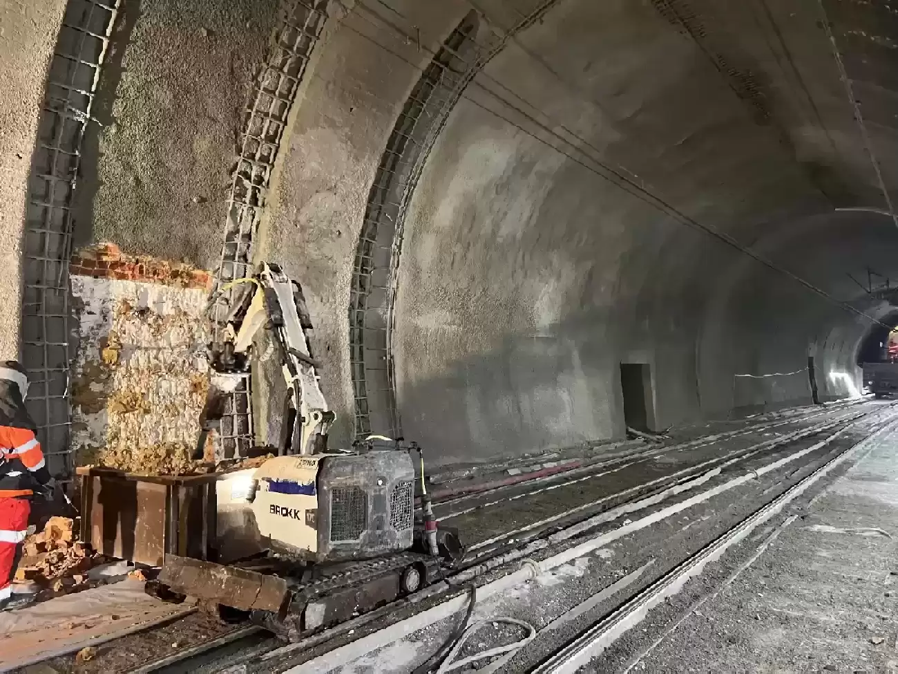 Martainville BP RIG démolition tunnel