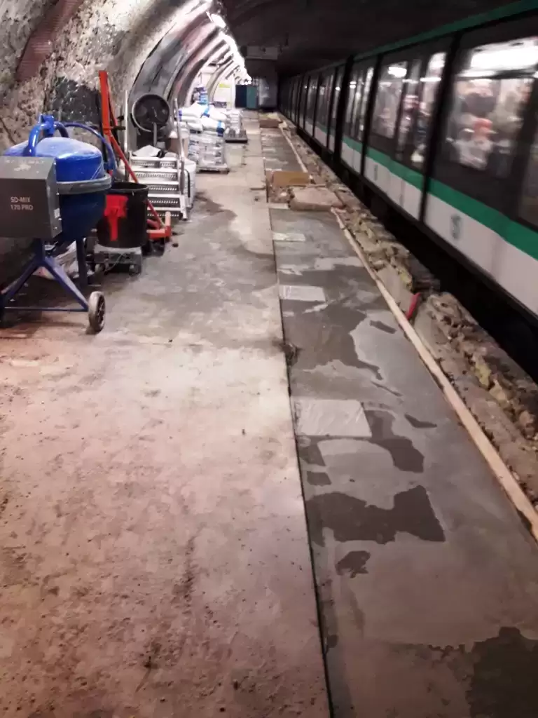 paris metro beton travaux nocturnes paris metro beton travaux nocturnes