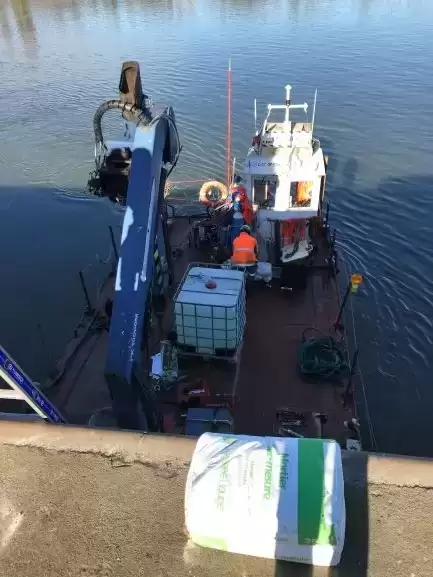 port eiffage travaux maritimes scellement 4 port eiffage travaux maritimes scellement 4